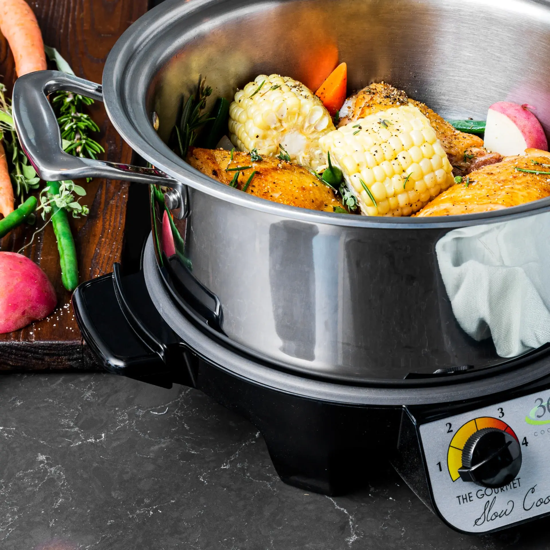 4 Quart Slow Cooker Set - Image 8