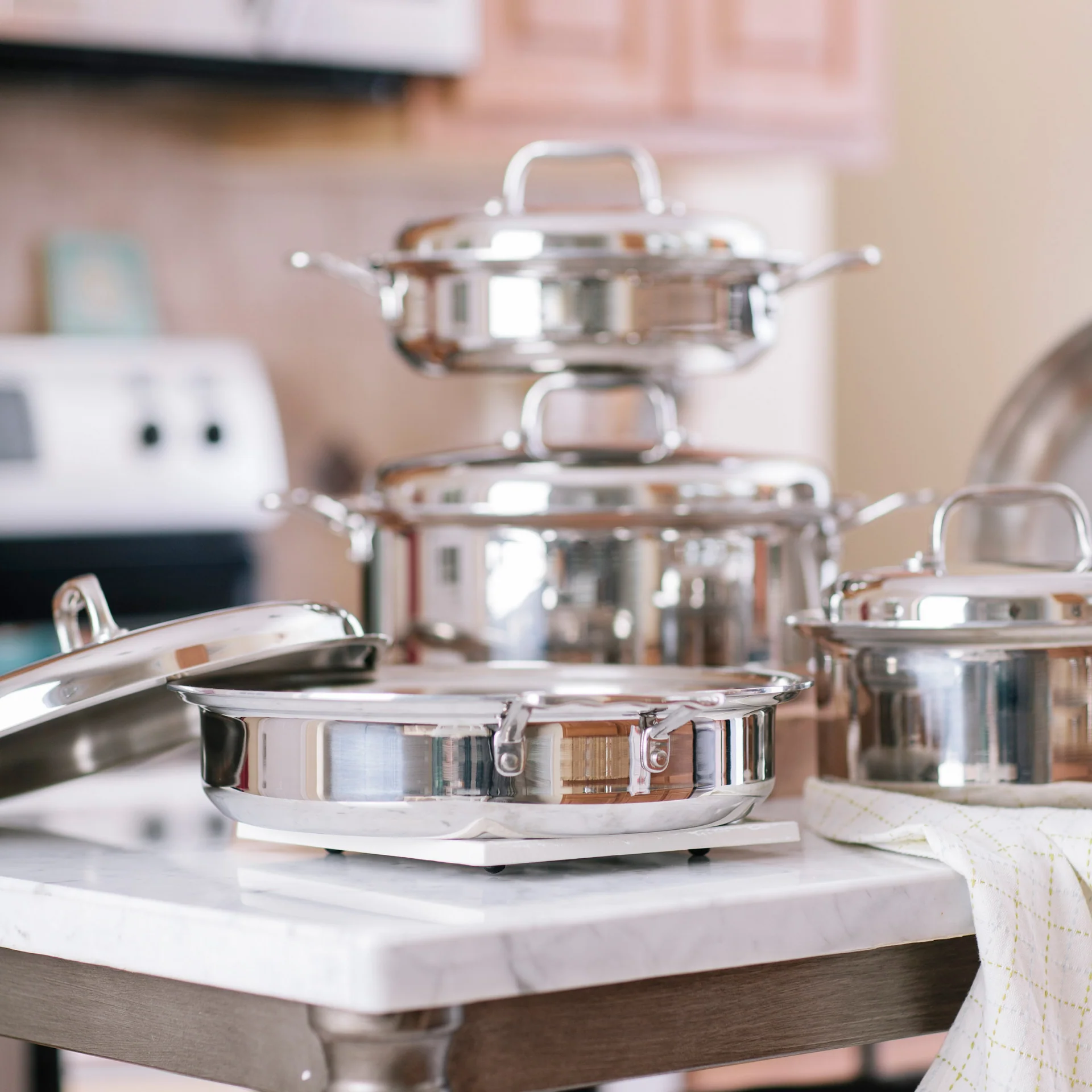 9 Piece Stainless Steel Cookware Set - Image 8