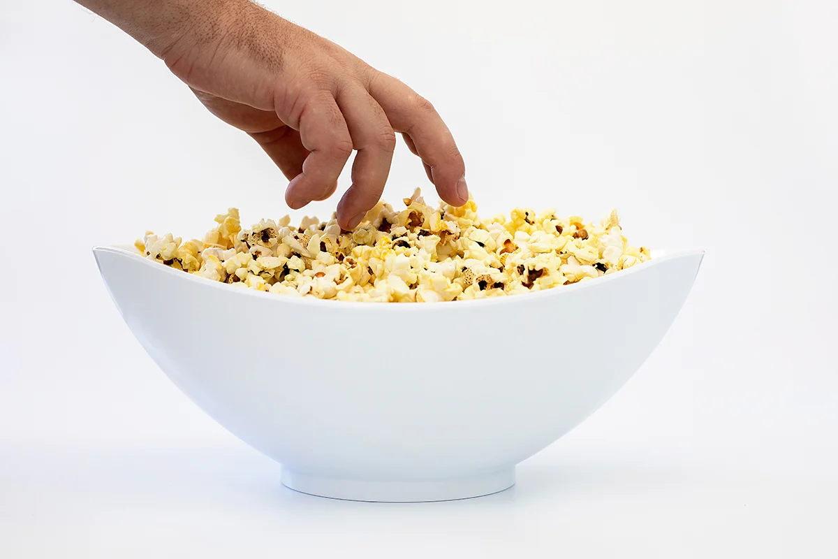 White Salad Bowl - Image 4